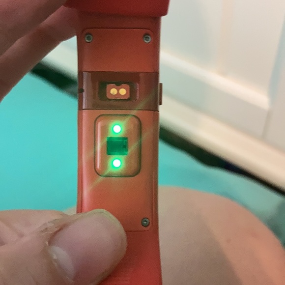 COPY - Red Fitbit HR fitness tracker and step tra… - Picture 6 of 8